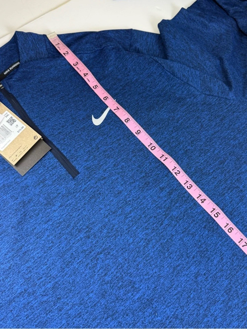 Nike Dri-FIT Element 1/4 Zip Mens XXL Running Blue DD4756 451 Long Sleeve NWT